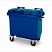 Мусорный бак синий 770 литров в Курске. Купить в интернет магазине ПластикПроф