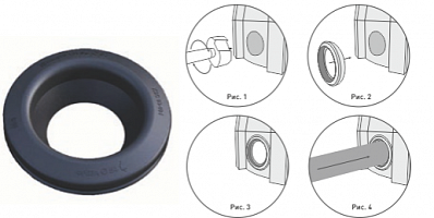 Уплотнительное кольцо 110 мм для подземной емкости в Курске